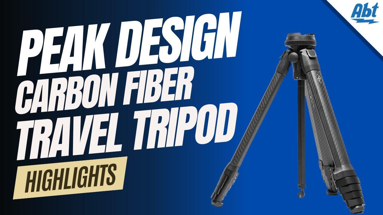 Watch Peak Design Carbon Fiber Travel Tripod