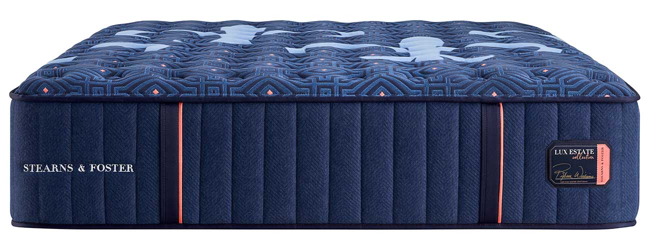 Front View of Stearns & Foster Lux Estate Medium Mattress Queen