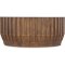 Hooker Furniture Living Room Commerce and Market Gears Round Cocktail Table in Natural Medium Wood