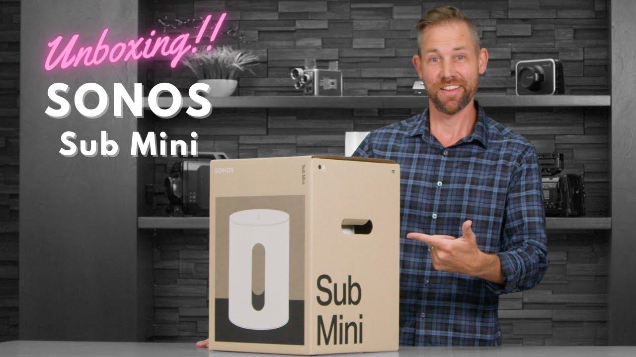 Watch Sonos Sub Mini Unboxing