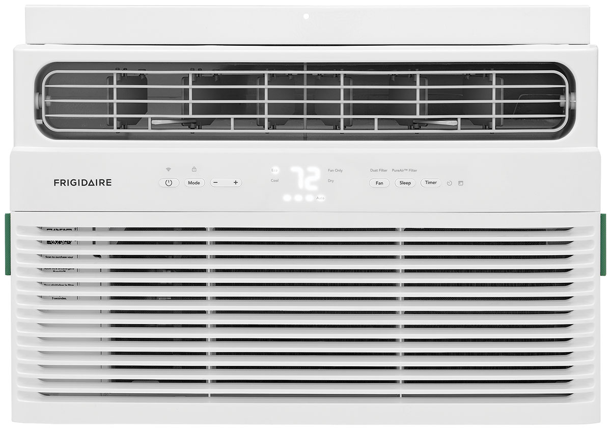 Frigidaire Air Conditioner Window with Wi-Fi 8,000 BTU 115 V in White - FHWW084TE1