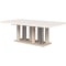Bernhardt Prado Dining Table Base in Tawny | Bright Graphite