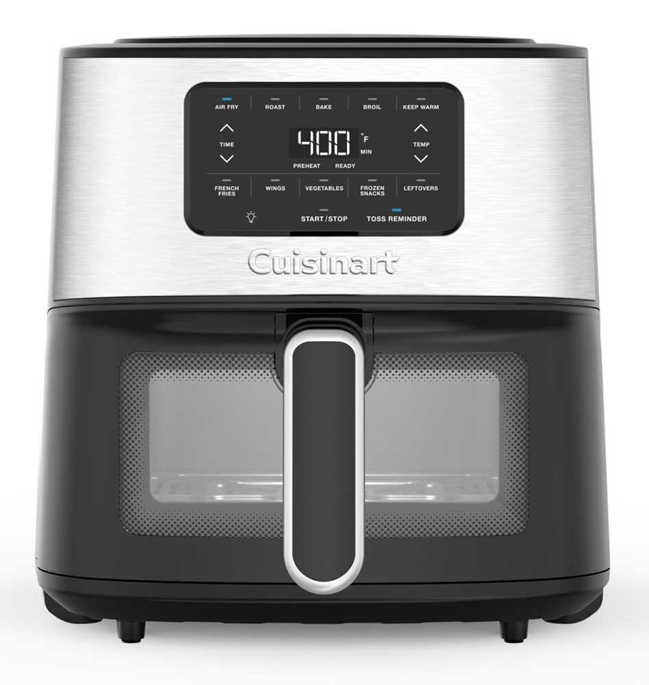Front view of 6-Quart Basket Air Fryer