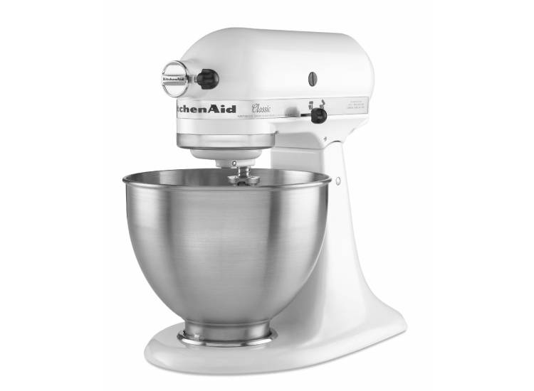 KitchenAid Classic 4.5 Qt. White Tilt-Head Stand Mixer - K45SSWH