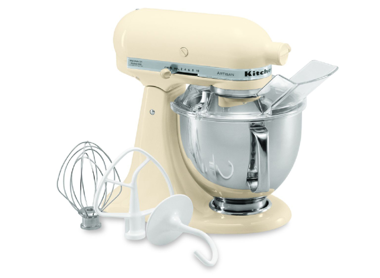 KitchenAid Artisan 5 Qt. Almond Cream Stand Mixer - KSM150PSAC