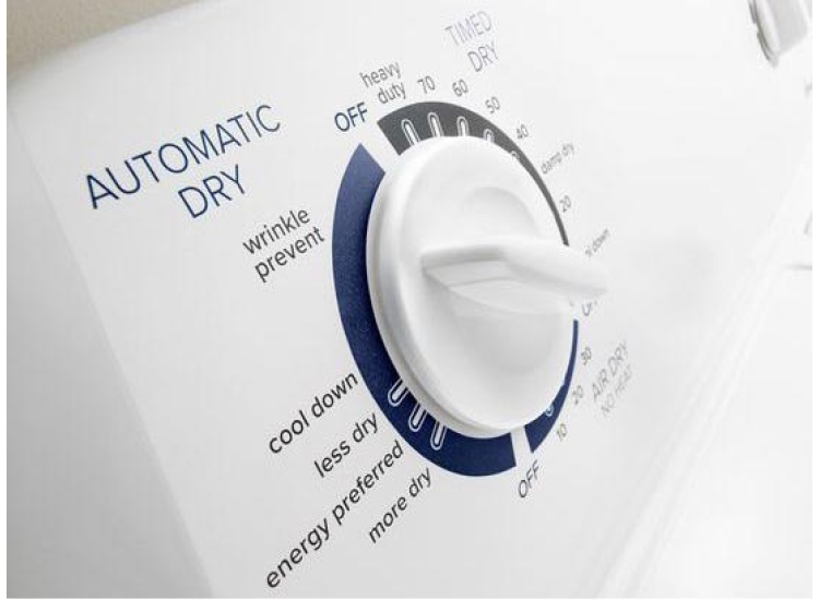 Amana 6.5 Cu. Ft. White Electric Dryer With Wrinkle Prevent Option - NED4655EW
