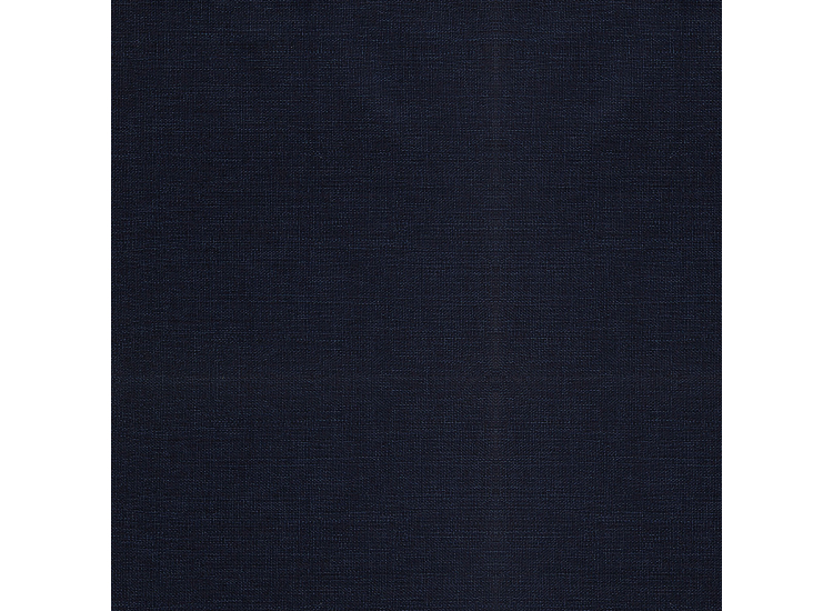 A navy blue fabric swatch