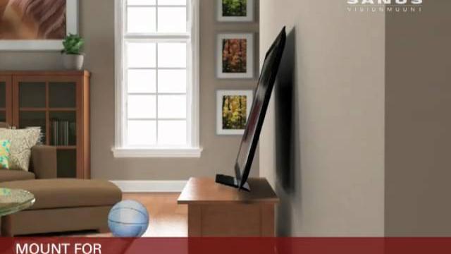 Mounting Your TV for Safety with a SANUS TV Mount Video
