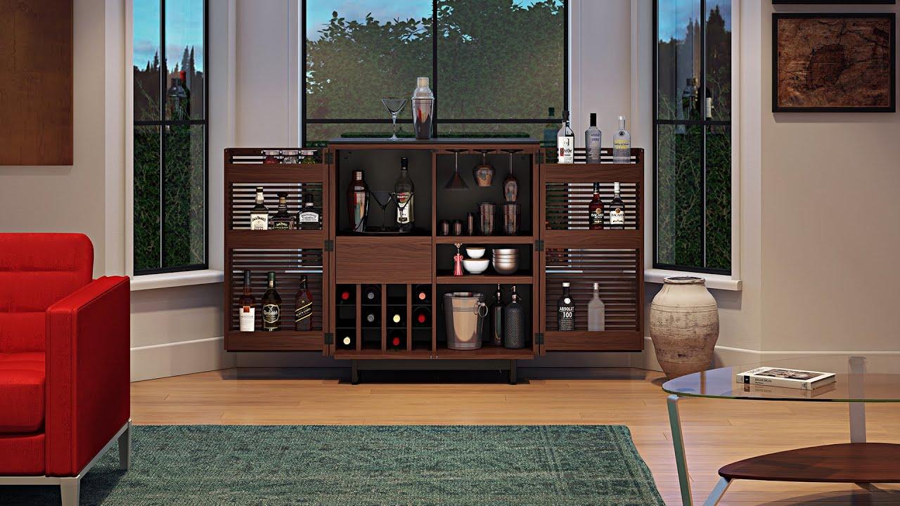 Watch The Corridor Home Bar by BDI Furniture | Entertain in Style