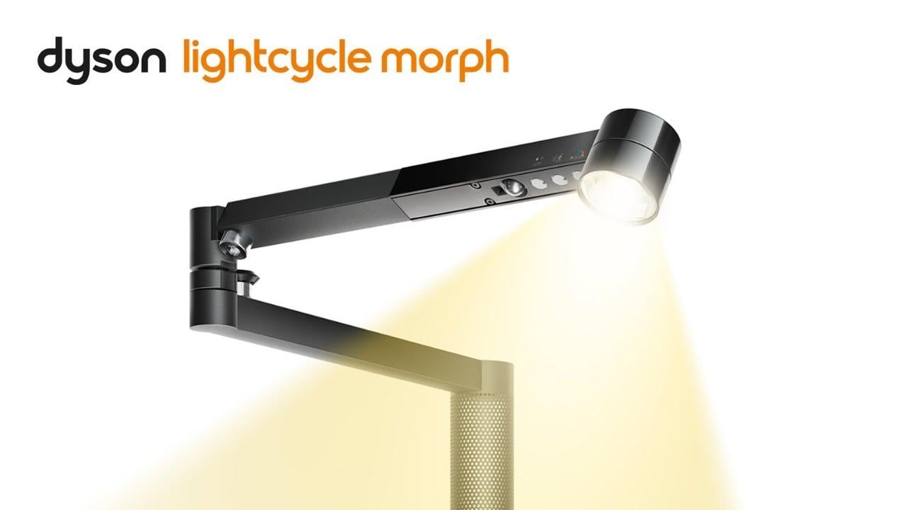 Watch 4 lights in 1. Introducing the Dyson Lightcycle Morph light