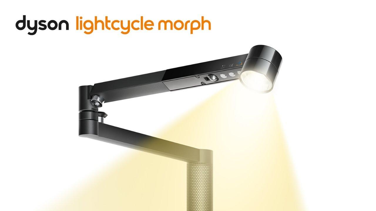 Watch 4 lights in 1. Introducing the Dyson Lightcycle Morph light
