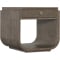 Hooker Furniture Modern Mood Rectangle End Table in Mink