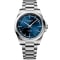 Longines Conquest 41mm Watch with Blue Dial and Stainless Steel Bracelet