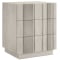 Bernhardt Tempo Nightstand in Larza | Satin Nickel