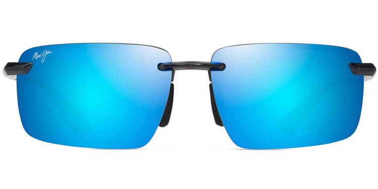 Maui Jim Laulima Sunglasses 61mm with Polarized Blue Lenses  display picture 3