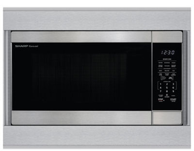 Sharp 30Inch BuiltIn Microwave Trim Kit SKM430F9HS Abt