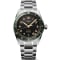 Longines Spirit Zulu Time 39mm Watch with Anthracite Dial and SS Bracelet