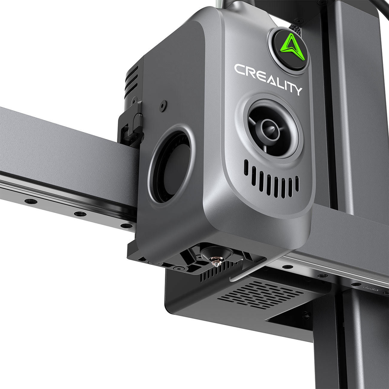 Front View of Creality 3D Printer Extruder