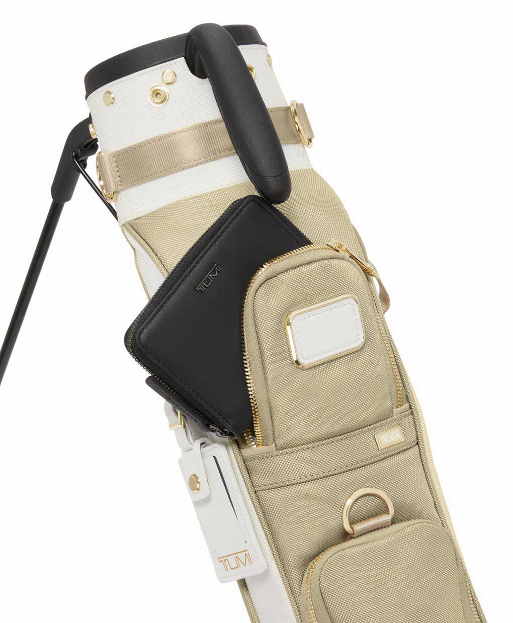 Close up view of TUMI Golf bag