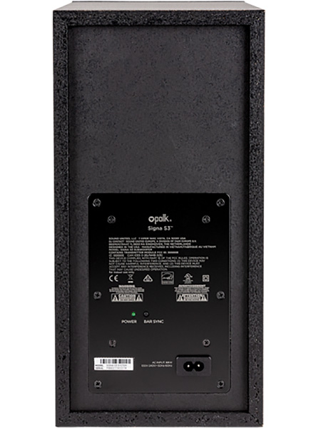 Back image of Polk Audio subwoofer