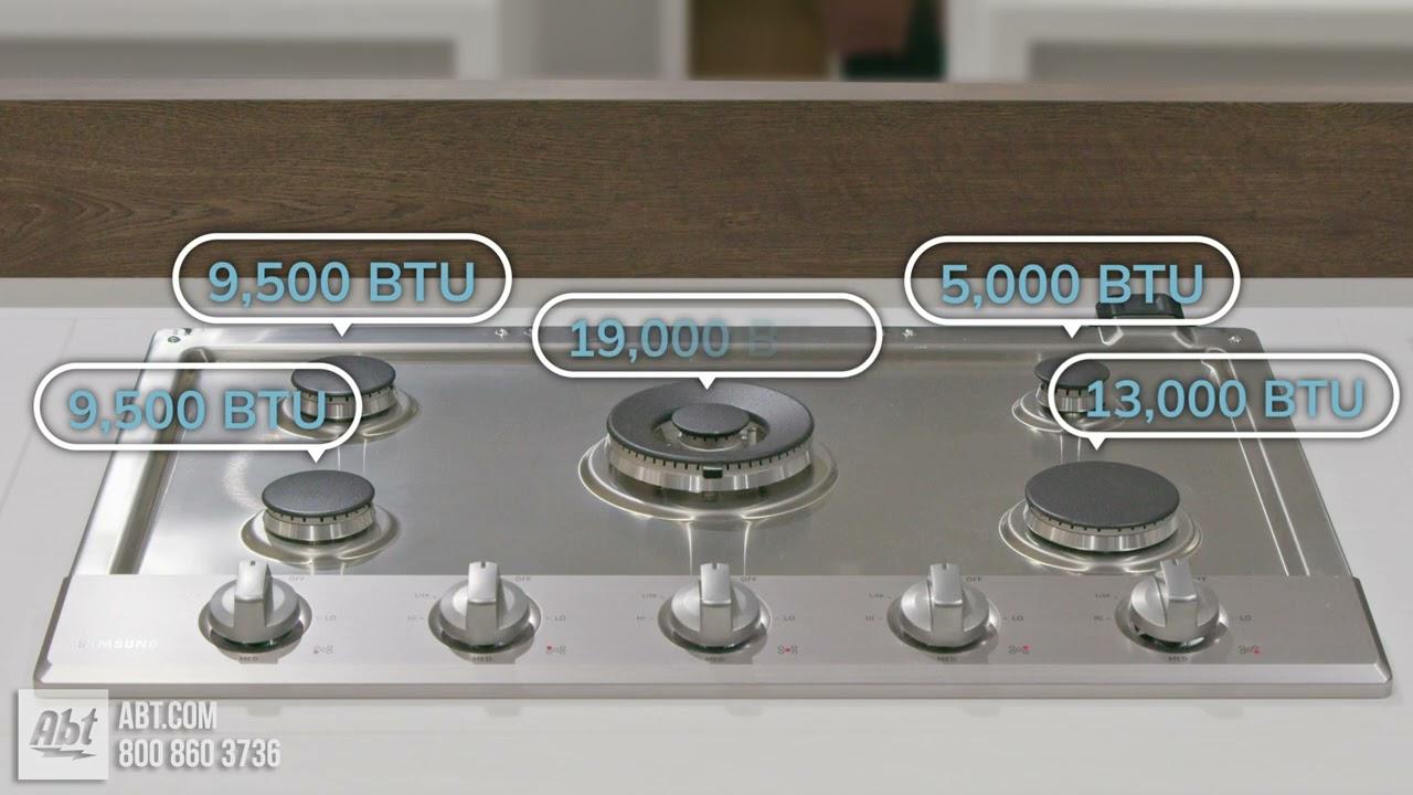 Watch Samsung 30in Gas Cooktop NA30N6555TS