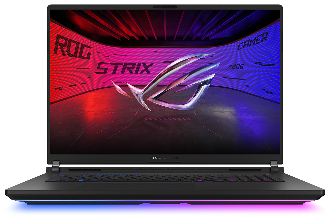 Front View of ASUS Gaming Laptop