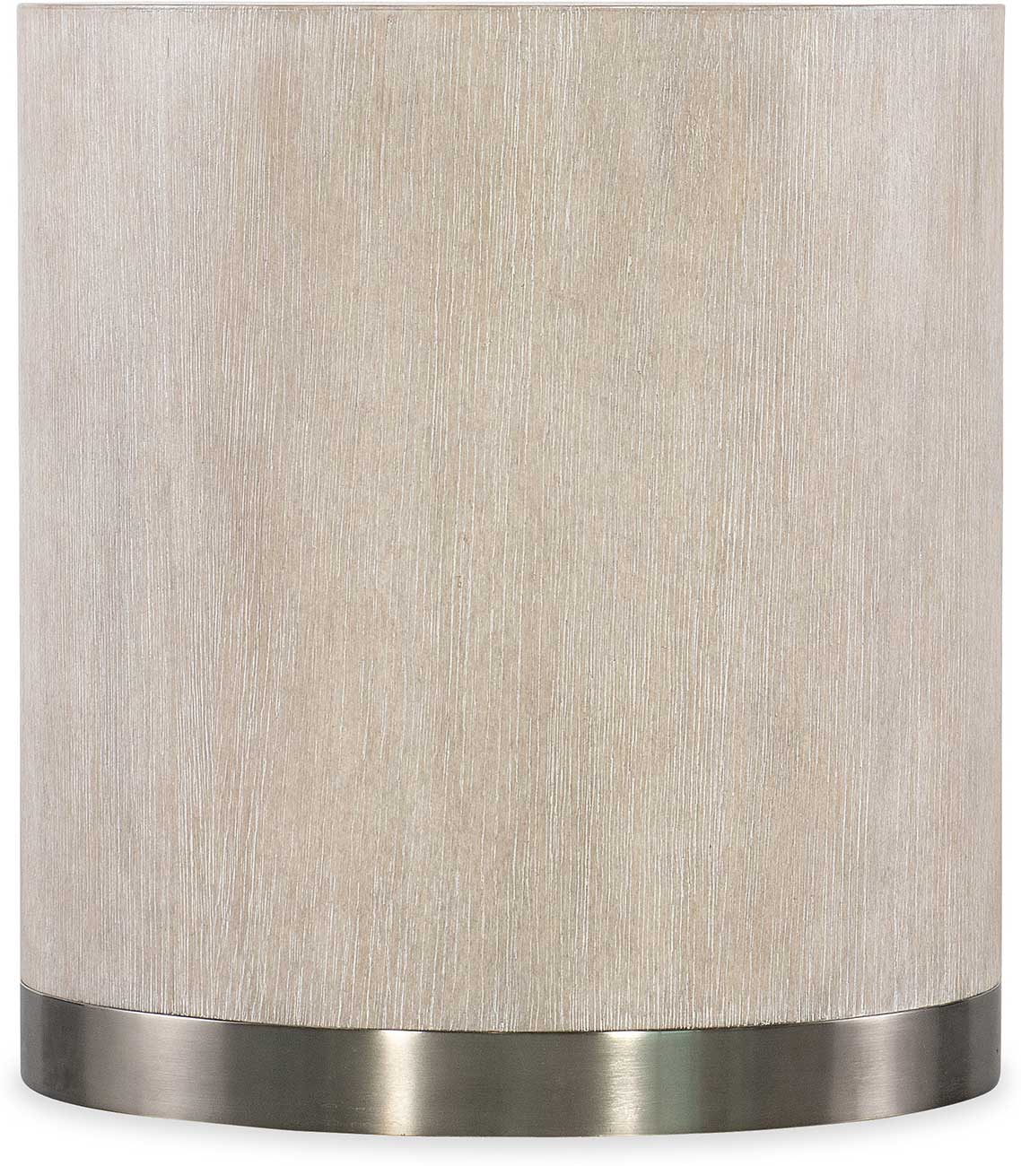 Hooker Furniture Modern Mood Round End Table in Diamond