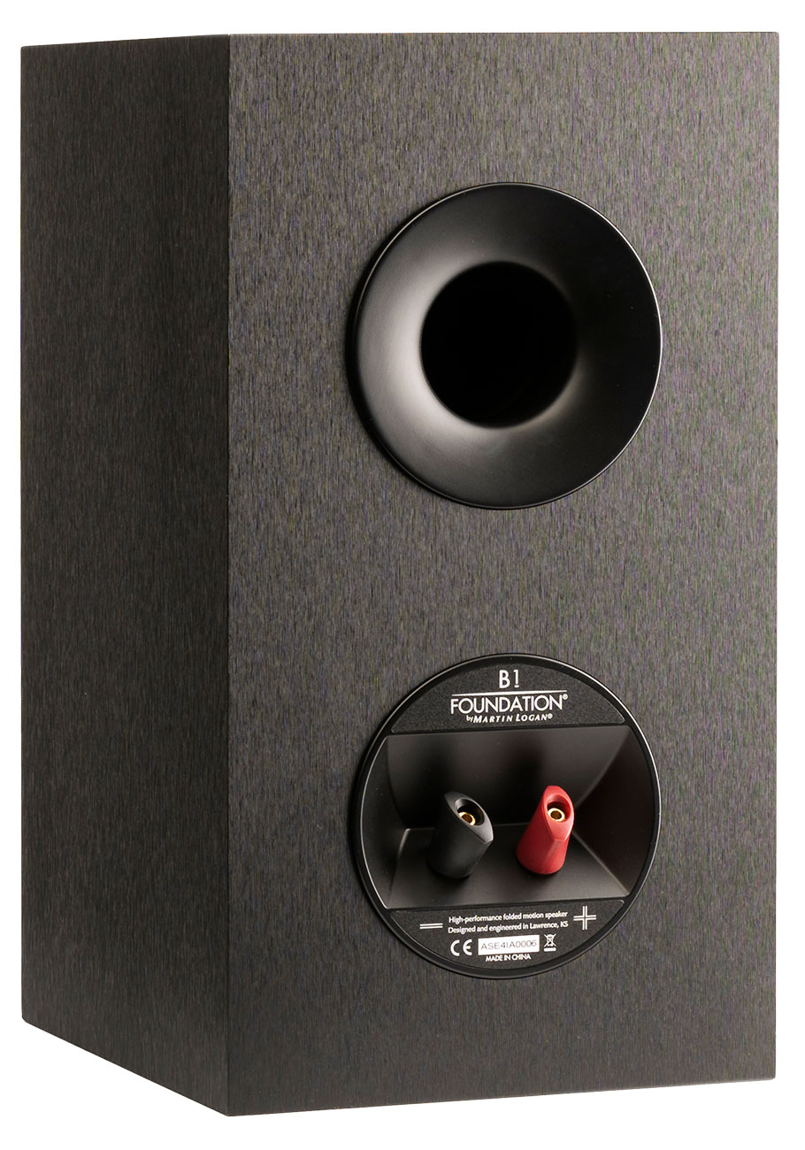 Rear Left View of Martin Logan Speaker