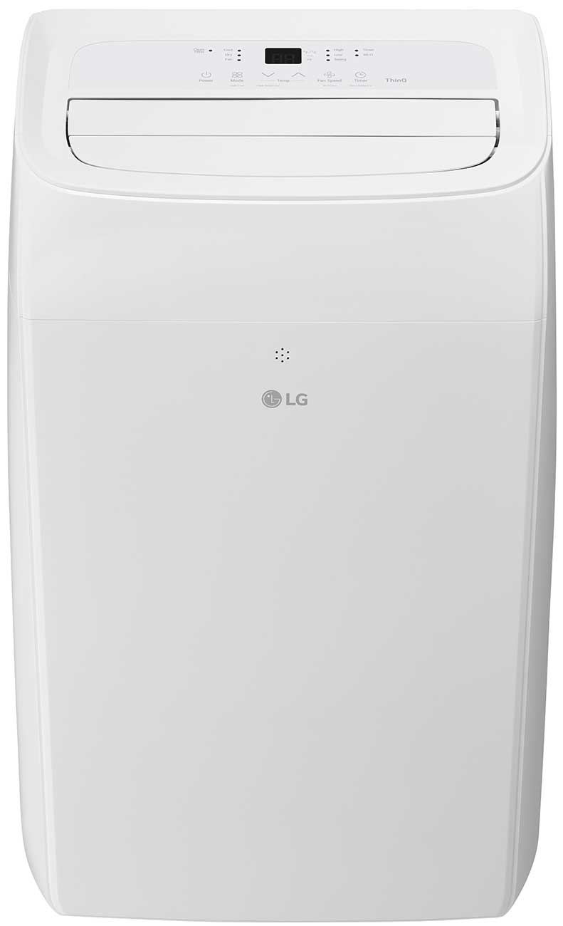 Main Front view of LG Portable Air Conditioner in White