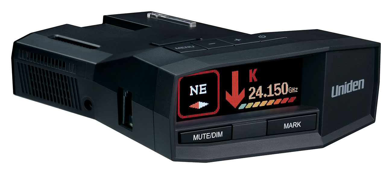 Front Right view of Radar/Laser Detector