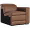 Bernhardt Lioni Right Arm Power Motion Chair in Brown Leather