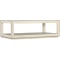 Hooker Furniture Living Room Cascade Rectangle Cocktail Table in Terrain | Pebble Beach