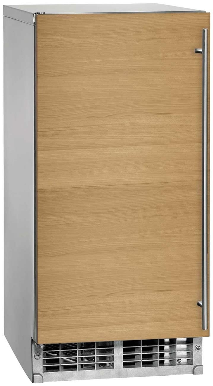 Main Front view of Perlick Ice Maker in Custom Panel
