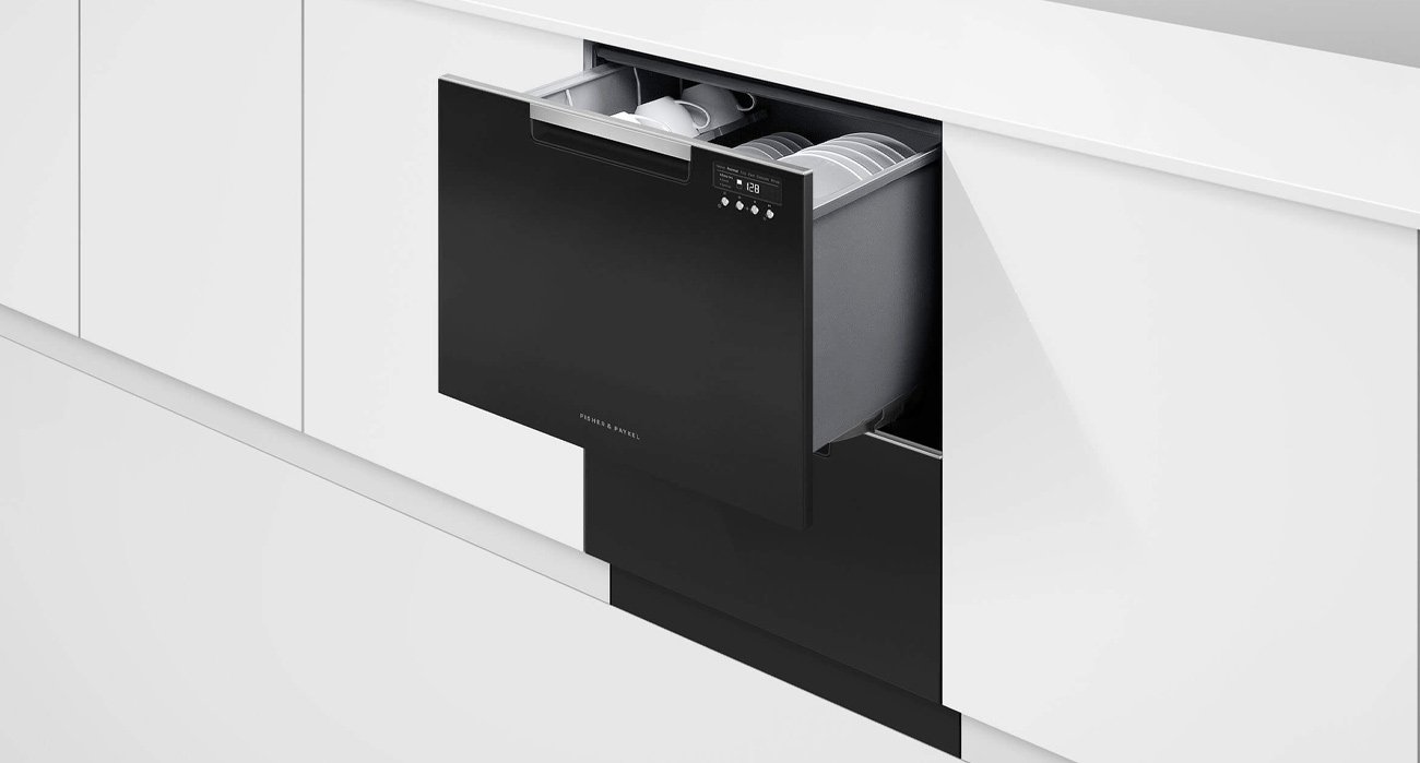 Dishdrawers built-into Kitchen Counter