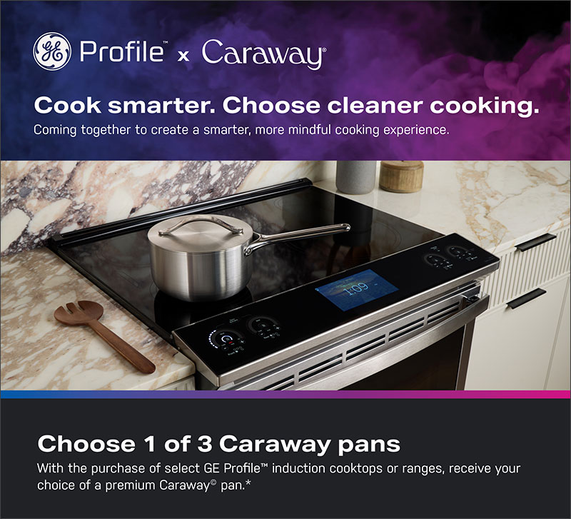 GE Profile x Caraway Complimentary Pan Promotion
