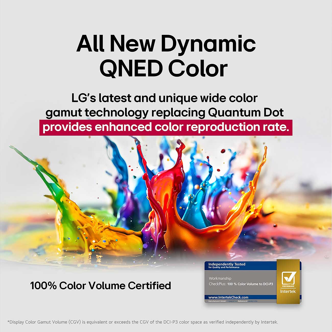 QNED82 Series TV QNED Color Specs Detail