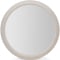 Bernhardt Solaria Round Mirror in Weathered Bone