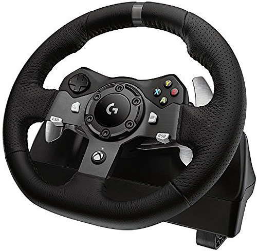 Volante Da Corsa Logitech G920 Driving Force Per Xbox E PC - Nero (941-000121) - Usato Ma In Ottime Condizioni