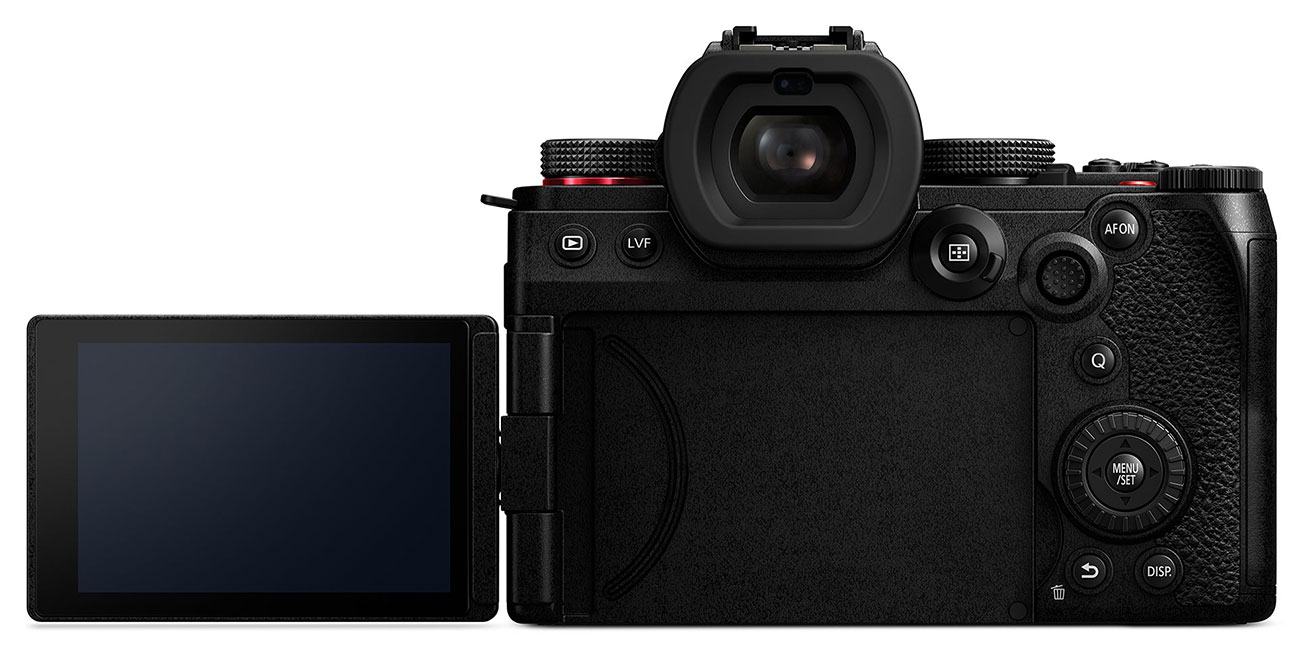 Back Folded Out View of Panasonic Camera