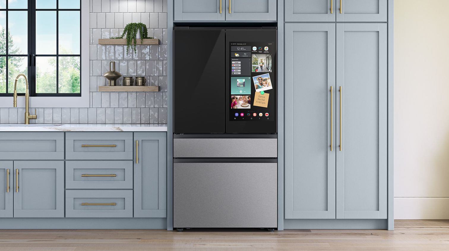 lifestyle of a samsung all in one combo laundry unit
