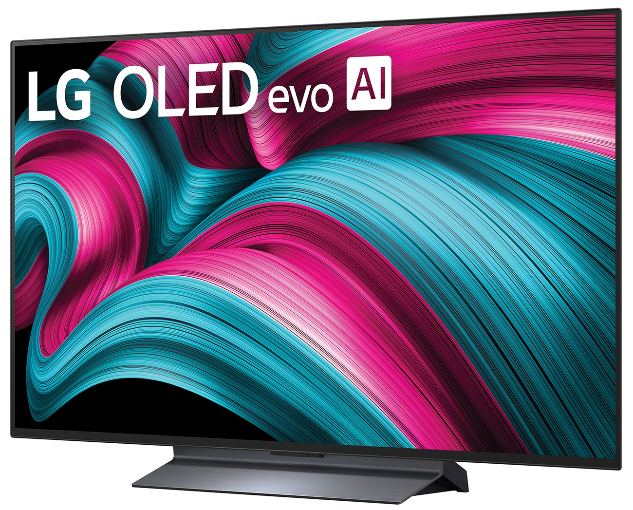 Front Right View of LG OLED 4K Smart TV 
