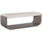Hooker Furniture Modern Mood Bed Bench in Mink and Inverness Natural Fabric