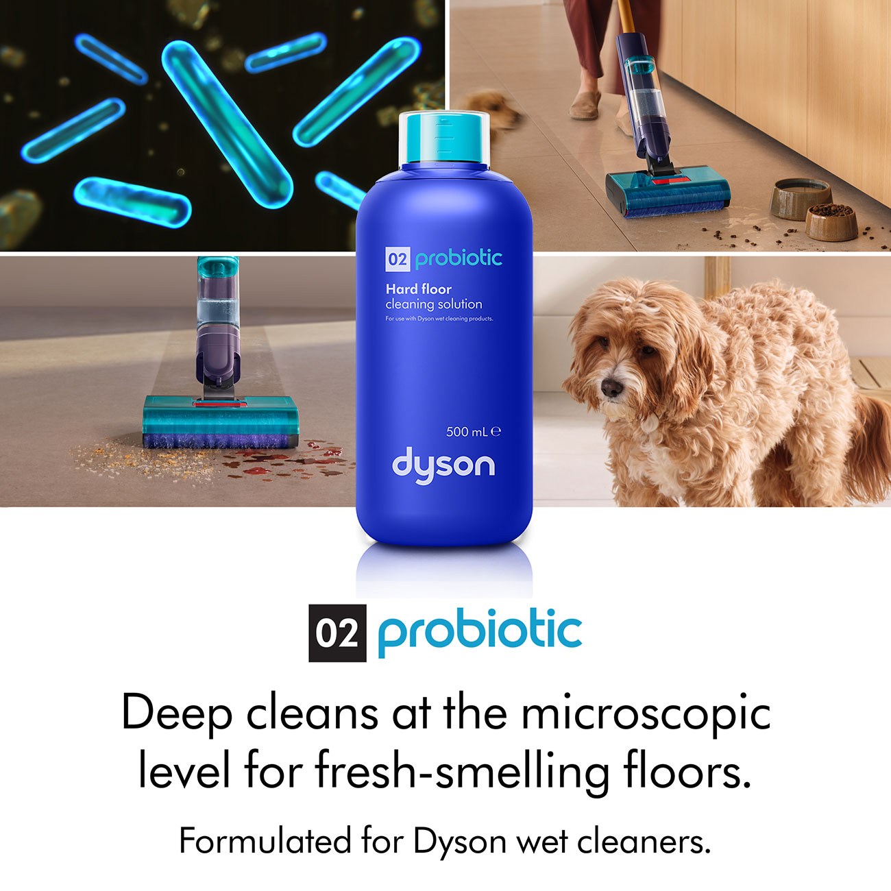 Closeup View of Floor Solution
