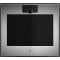 Gaggenau Expressive Series Single Wall Oven Left Hinge 30-Inch Wide in Stainless Steel Behind Smoked Glass