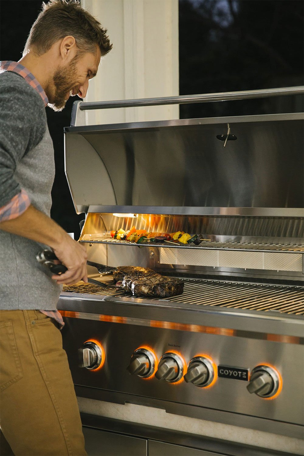 Coyote 36 Built In Natural Gas Grill C2sl36ng Abt