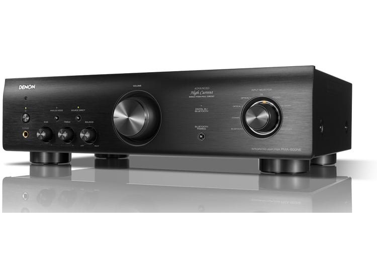 Denon Black Integrated Amplifier With 70W Power Per Channel - PMA-600NE