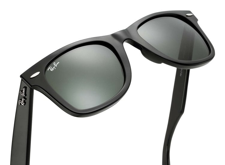 Ray-Ban Wayfarer Black Sunglasses RB2140 901 54-18