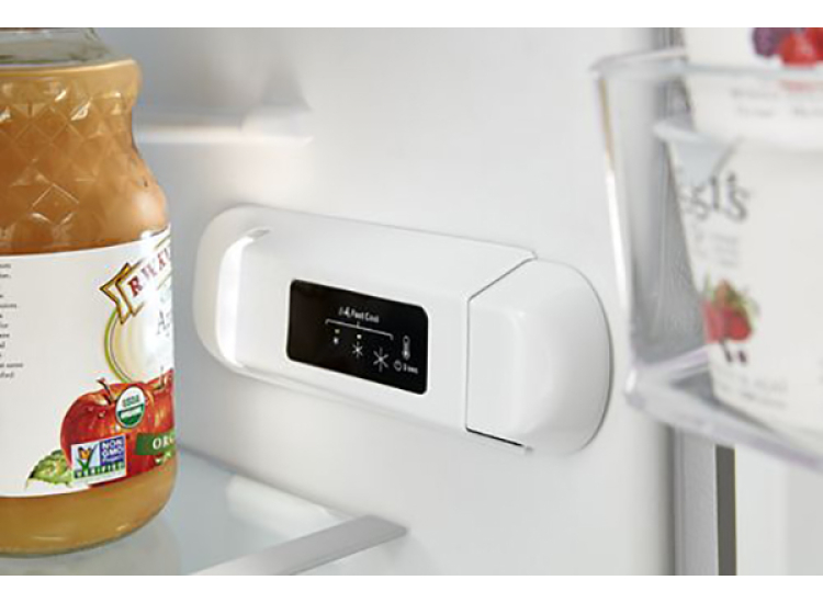 Whirlpool ADA 11.6 Cu. Ft. Small Space Top-Freezer Refrigerator 24-Inch Wide in White - WRT112CZJW