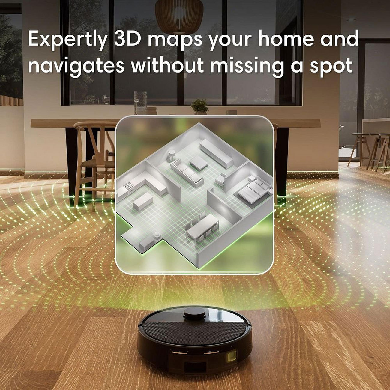Feature View of 3-D Maps