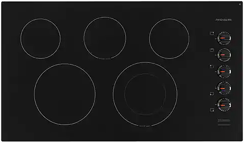 Frigidaire 36" Black Electric Cooktop FFEC3625UB Abt